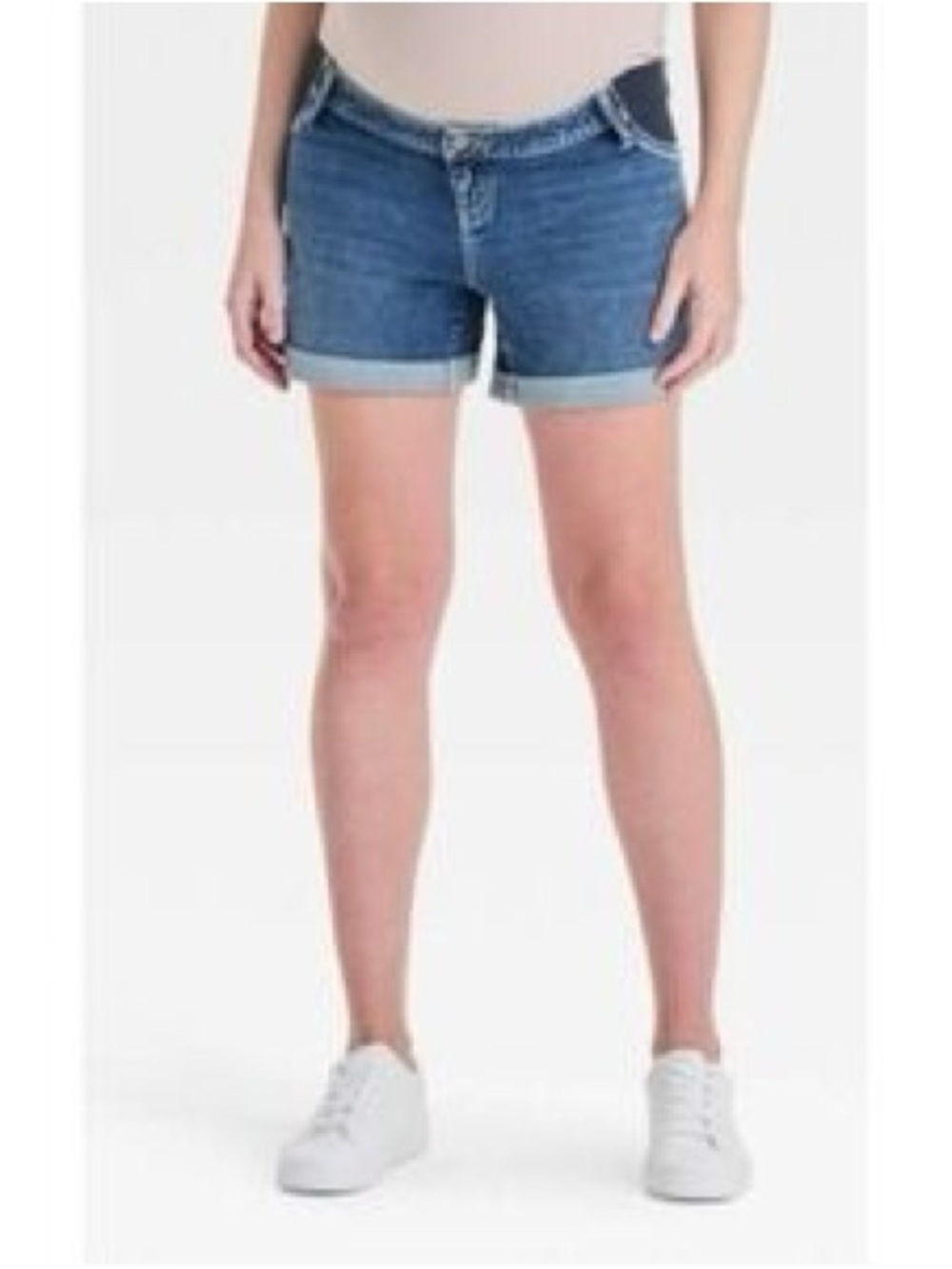 Isabel Maternity Midi Jean Shorts‎ size 14